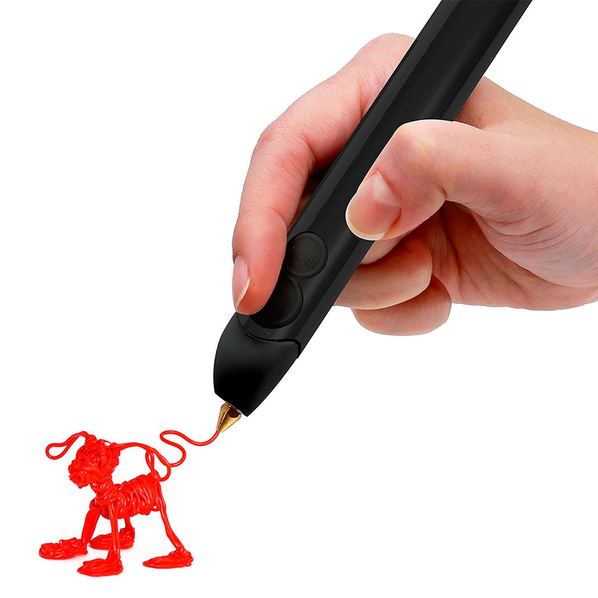 3D-ручка 3Doodler Create Plus, черный (8CPSBKEU3E) - фото 2