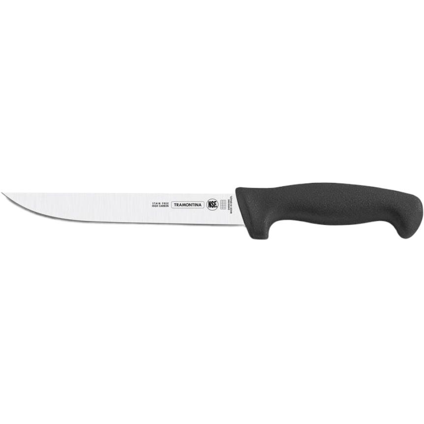 Нож кухонный обвалочный Tramontina 180 мм Черный 000266923 - фото 1