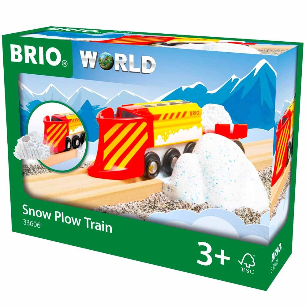 Снігоприбиральний поїзд для залізниці Brio (33606) - фото 1
