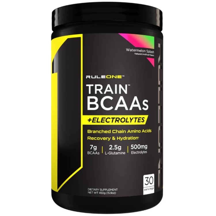 Комплекс аминокислот Rule 1 Train BCAAs + Electrolytes Арбуз 450 г - фото 1