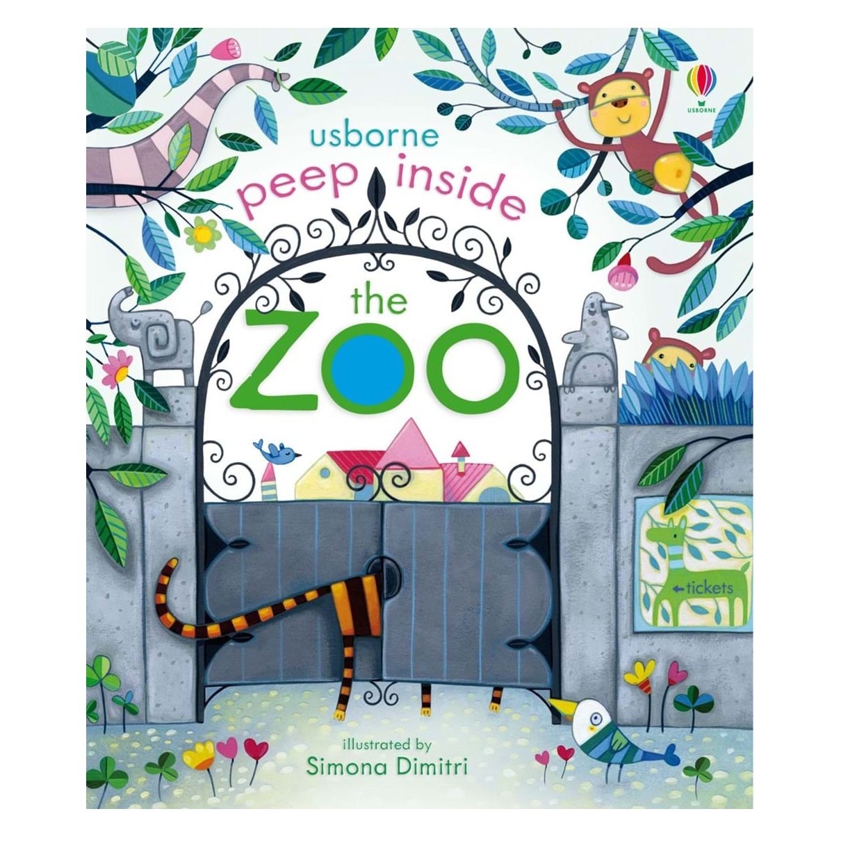 Peep Inside The Zoo - Anna Milbourne, англ. мова (9781409549925) - фото 1
