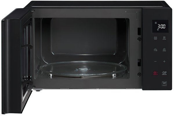 Микроволновая печь LG MS2336GIB черная - фото 4