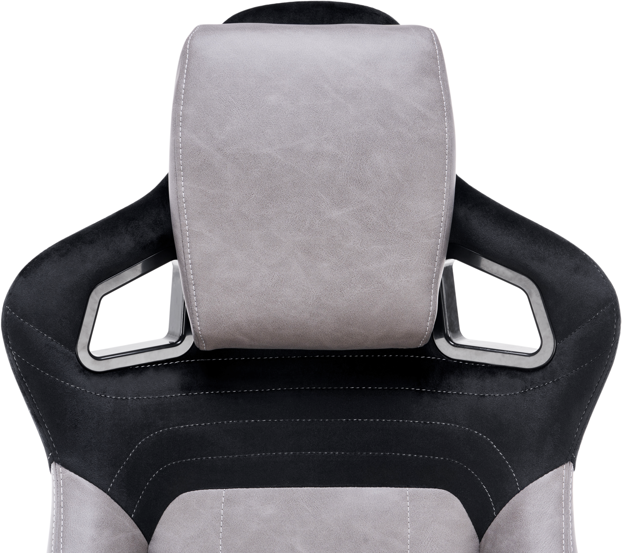 Геймерське крісло GT Racer чорне із сірим (X-2420 Black/Gray) - фото 9