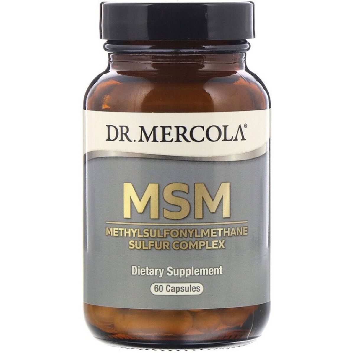 Комплекс метилсульфонілметану сірки Dr. Mercola MSM 60 капсул - фото 1