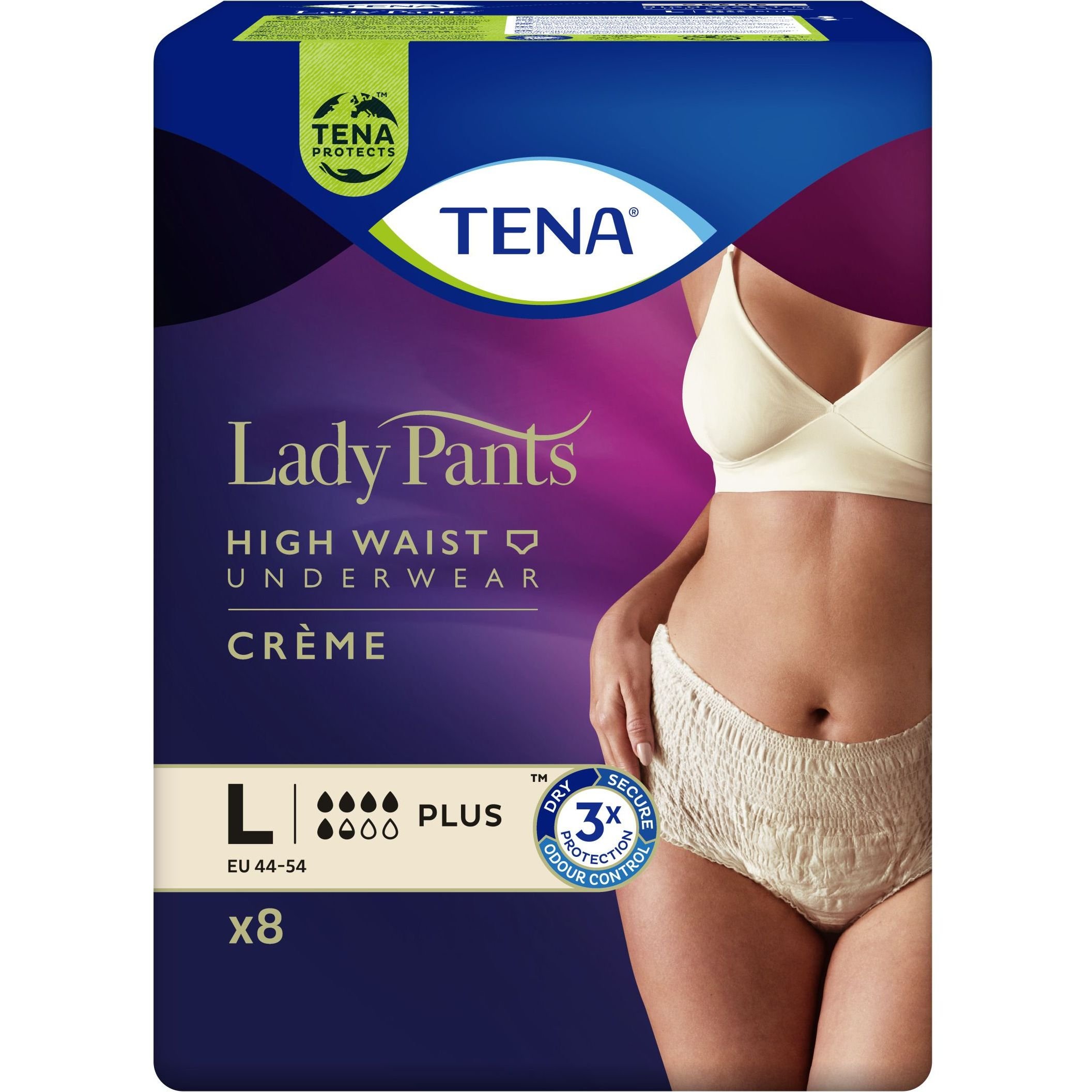 Урологические трусы для женщин Tena Lady Pants Plus L, 8 шт. - фото 2