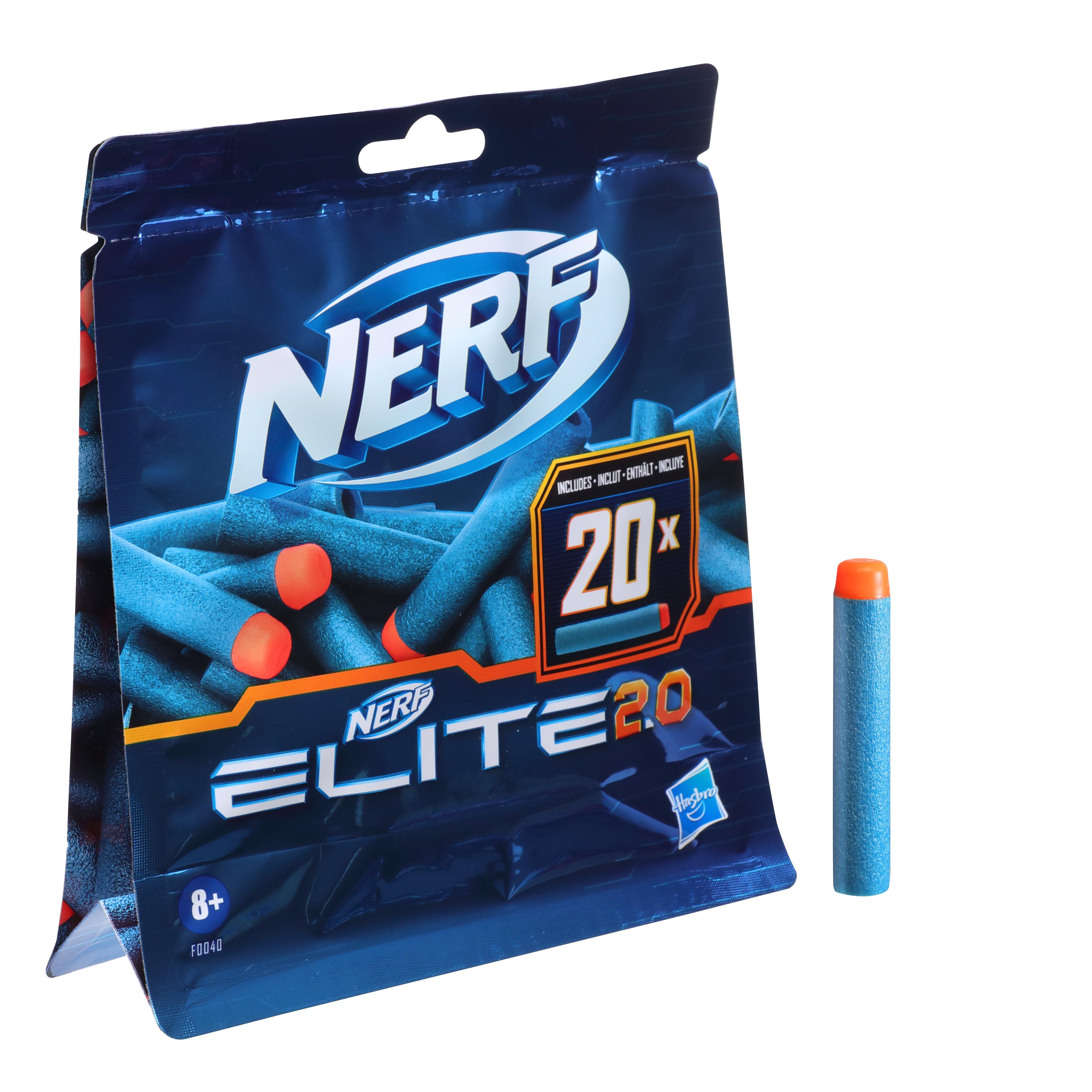 Набор стрел Hasbro Nerf Elite 2.0, 20 шт. (F0040) - фото 1