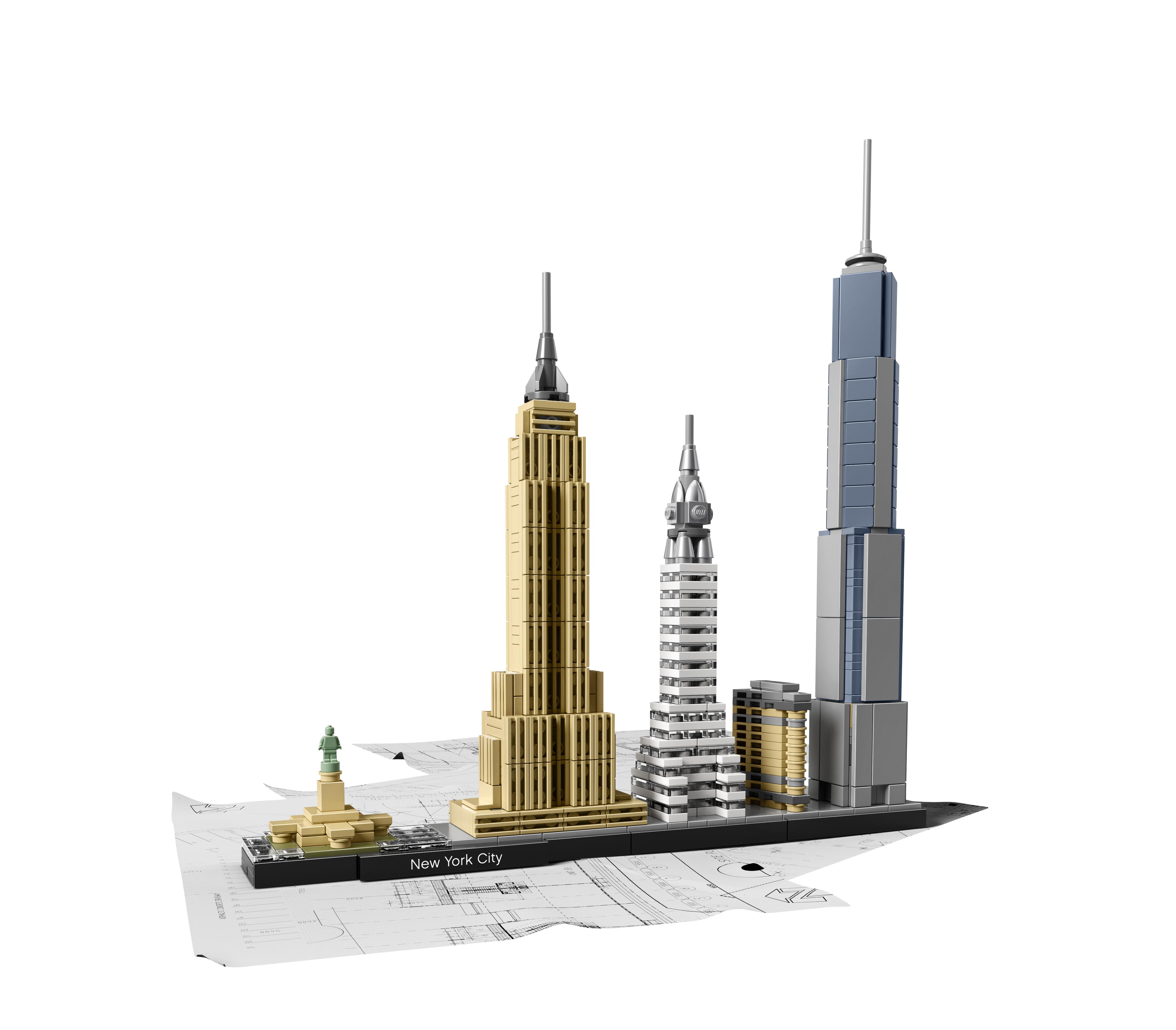 Конструктор LEGO Architecture Архитектура Нью-Йорка, 598 деталей (21028) - фото 2