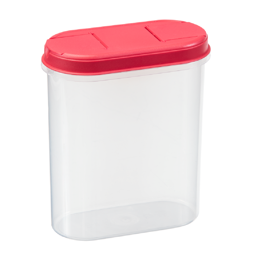 Контейнер для їжі Plast Team, червоний, 187х94х217 мм, 2,4 л (1126.2) - фото 1