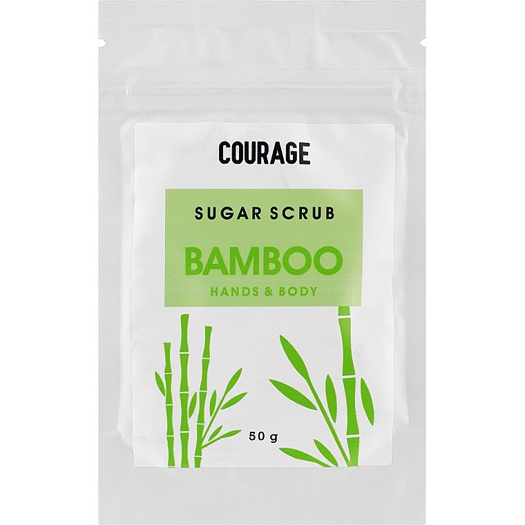 Сахарный скраб для рук и тела Courage Sugar Scrub Mini Bamboo 50 г - фото 1