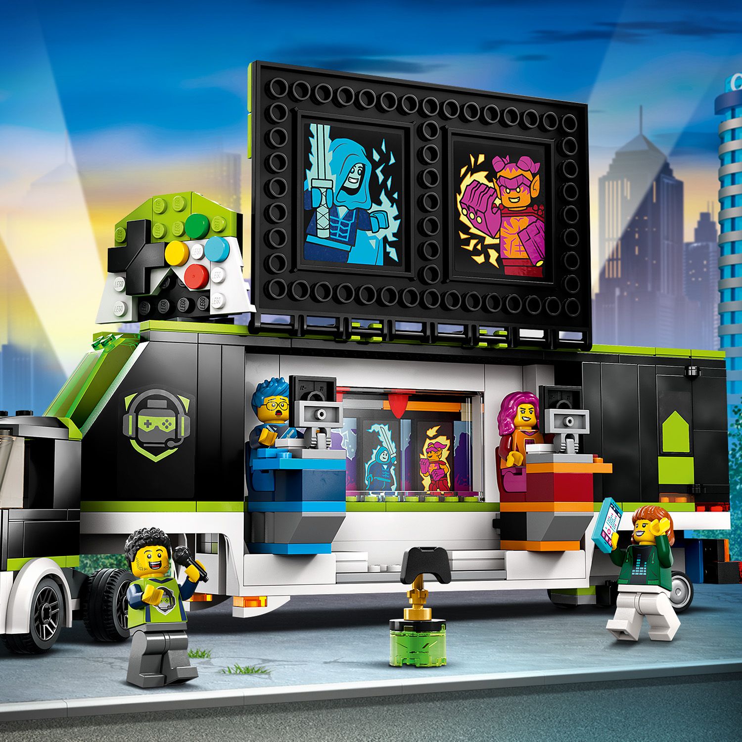 Конструктор LEGO City Вантажівка для ігрового турне, 344 деталей (60388) - фото 8