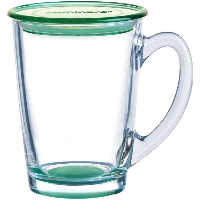 Чашка Luminarc New Morning Green з кришкою 320 мл (N0840) - фото 1