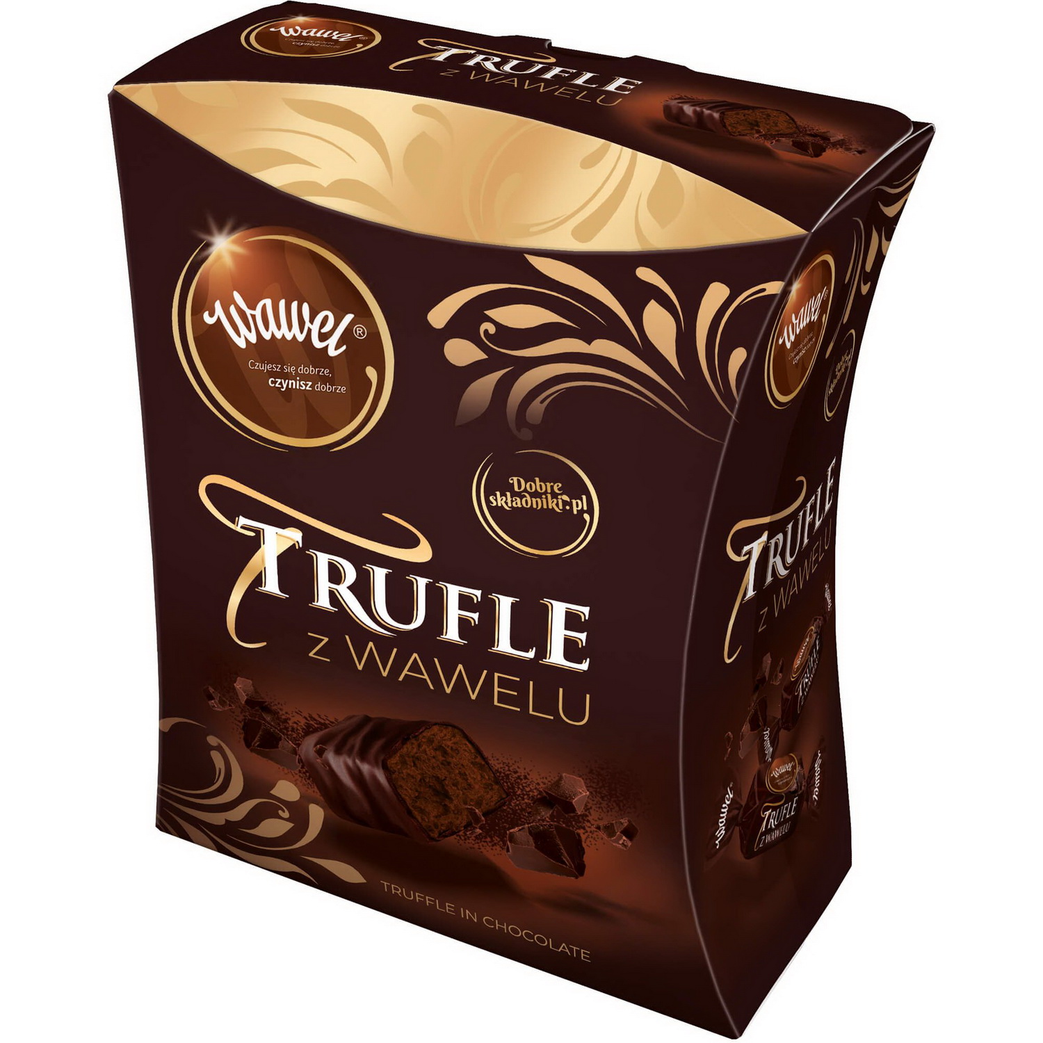 Цукерки Wawel Truffles трюфель у шоколаді, 250 г (925505) - фото 1