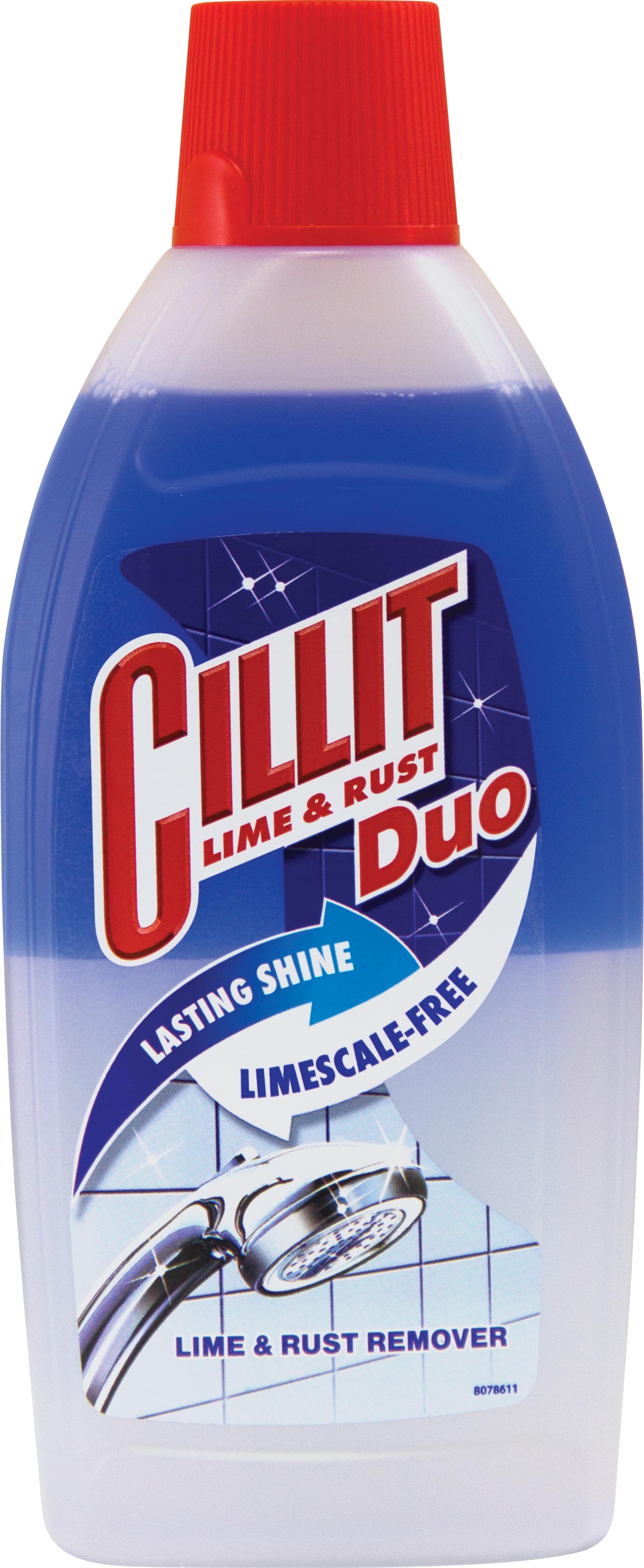Засіб для чищення Cillit Duo для видалення вапняного нальоту та іржі, 500 мл - фото 1