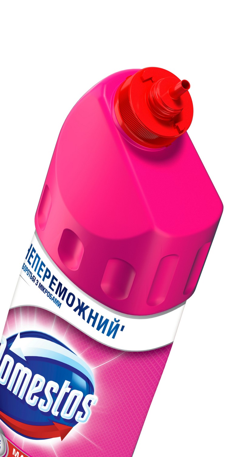 Універсальний засіб Domestos Рожевий шторм, 1 л - фото 3