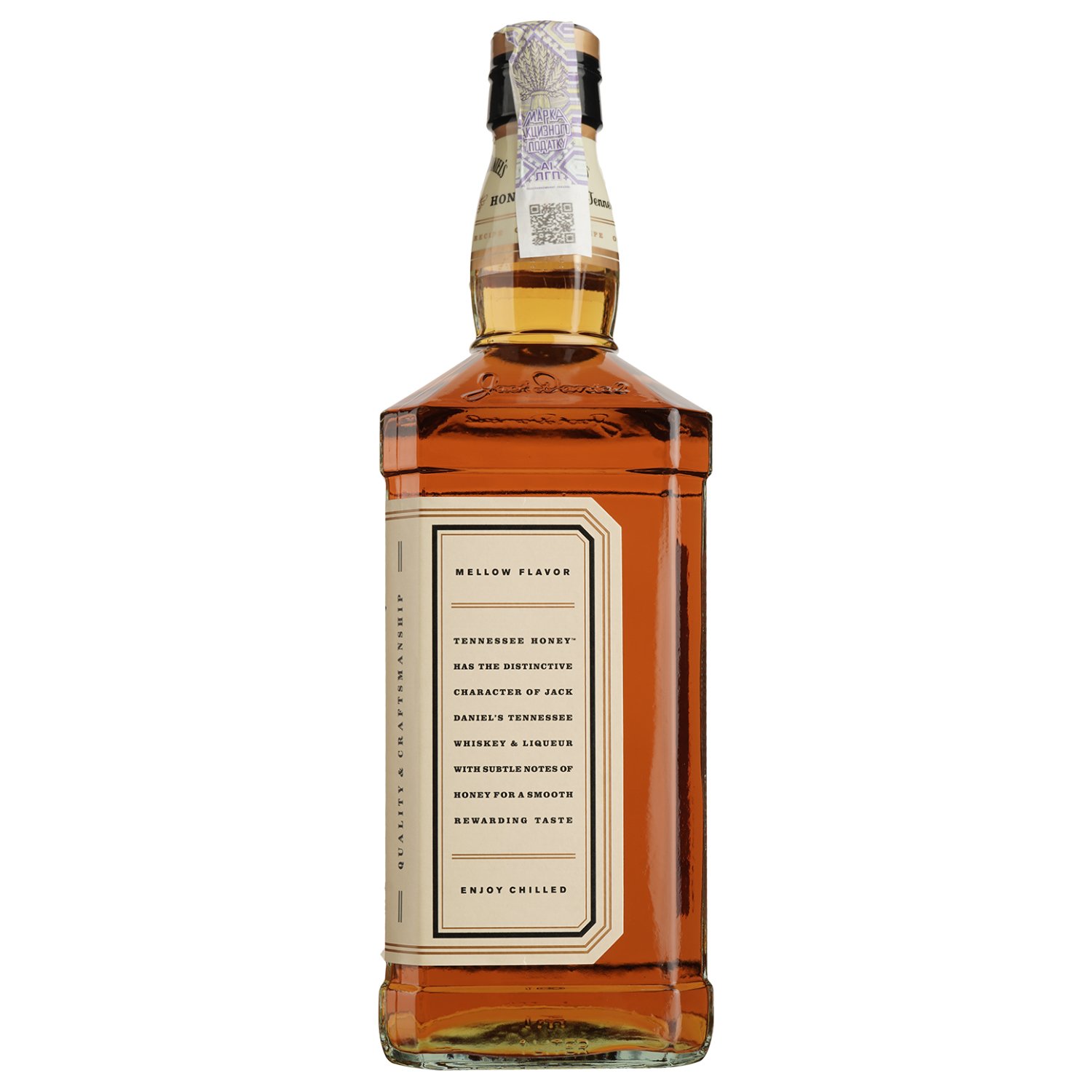Лікер Jack Daniel's Tennessee Honey 35% 1 л (726428) - фото 3