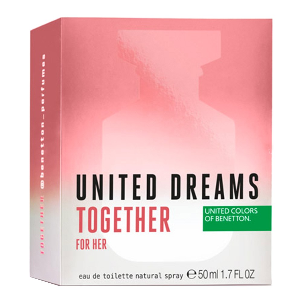 Туалетная вода United Colors of Benetton United Dreams Together For Her, 50 мл (65156787) - фото 3