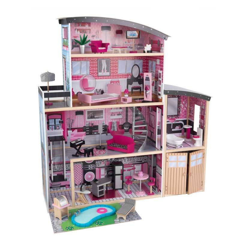 Кукольный домик KidKraft Sparkle Mansion (65826) - фото 1