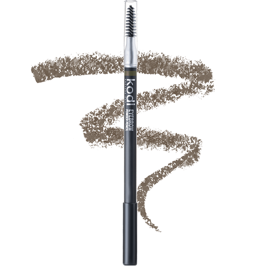 Карандаш для бровей Kodi Professional Eyebrow Powder Pencil со щеточкой тон 10PB 1.19 г - фото 2