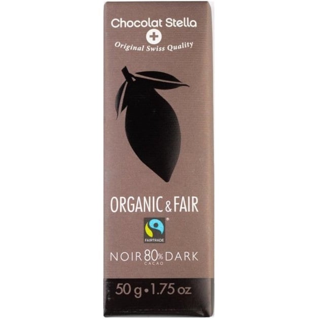 Шоколад чорний Chocolat Stella органічний, 50 г (584353) - фото 1