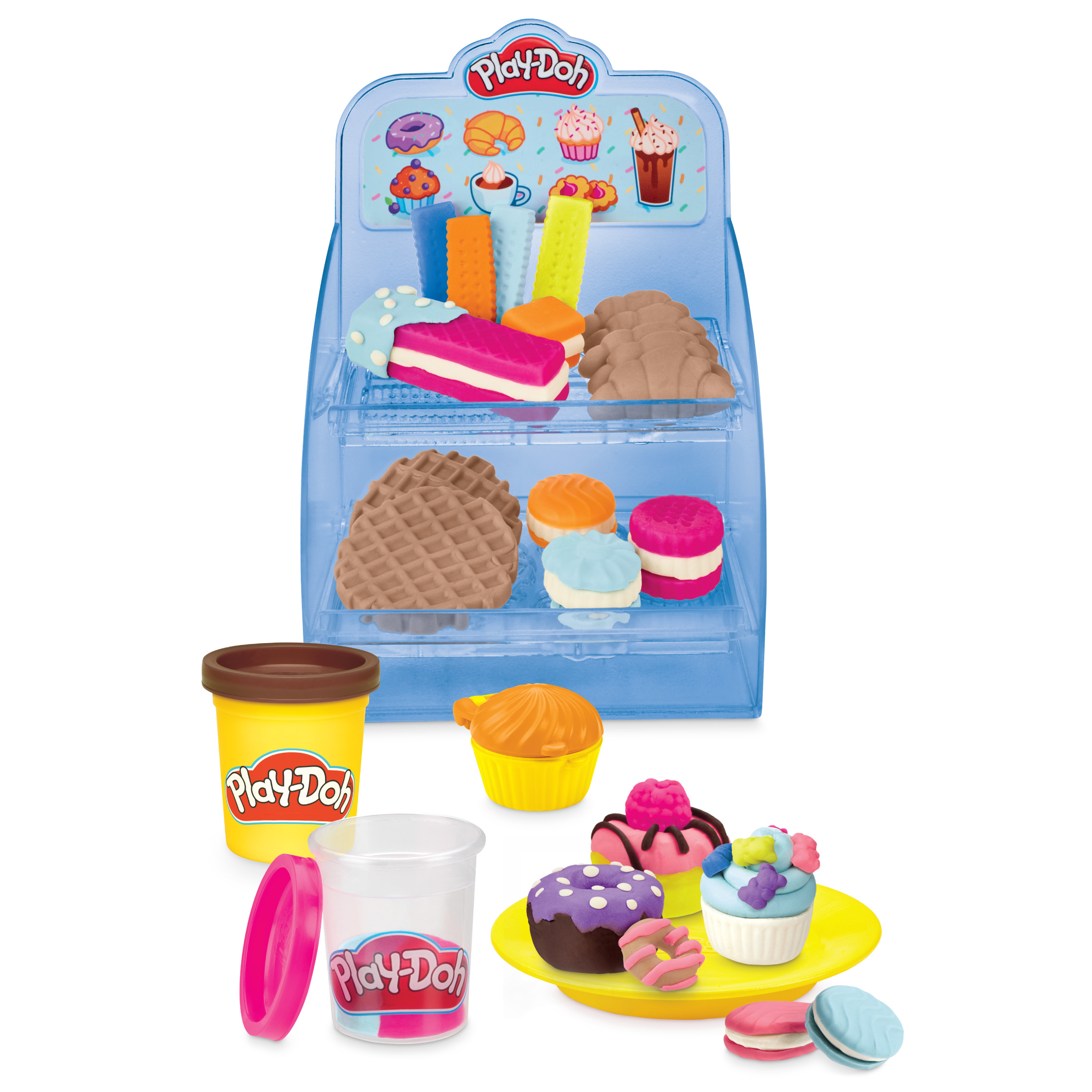 Игровой набор с пластилином Hasbro Play-Doh Разноцветное кафе (F5836) - фото 7