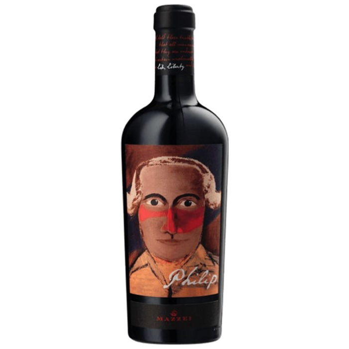 Вино Marchesi Mazzei S.p.A. Philip Toscana IGT красное сухое 0,75 л - фото 1