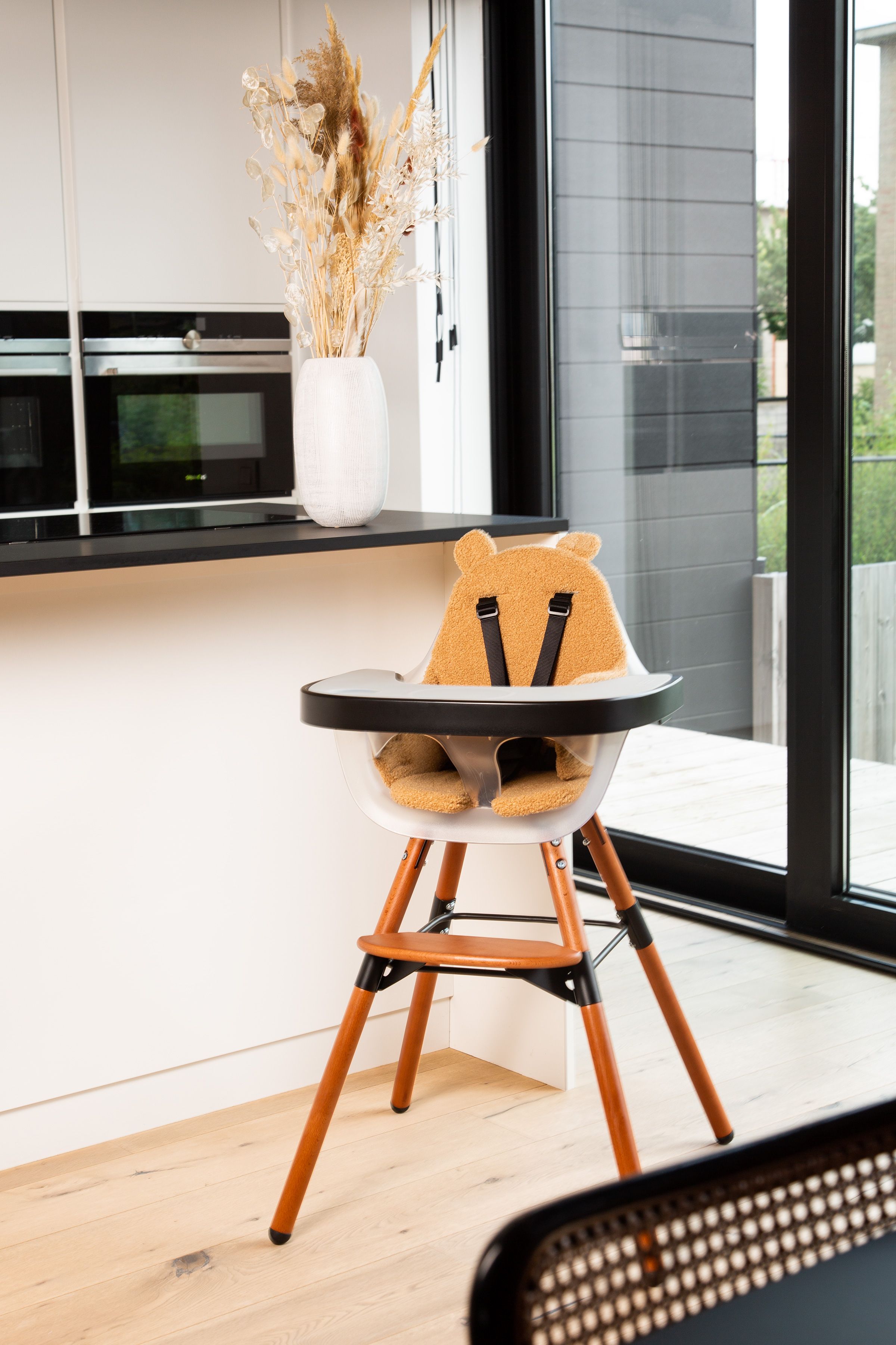 Подушка к стулу для кормления Childhome Evolu, бежевый мишка (CHEVOSCTB) - фото 12