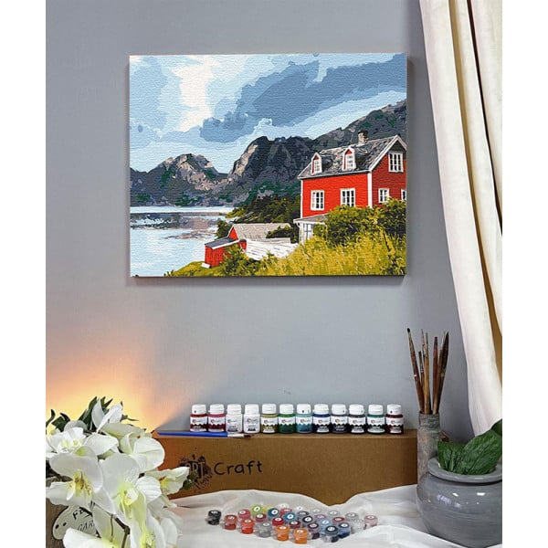 Картина по номерам ArtCraft Фьорды Норвегии 40x50 см (10569-AC) - фото 4