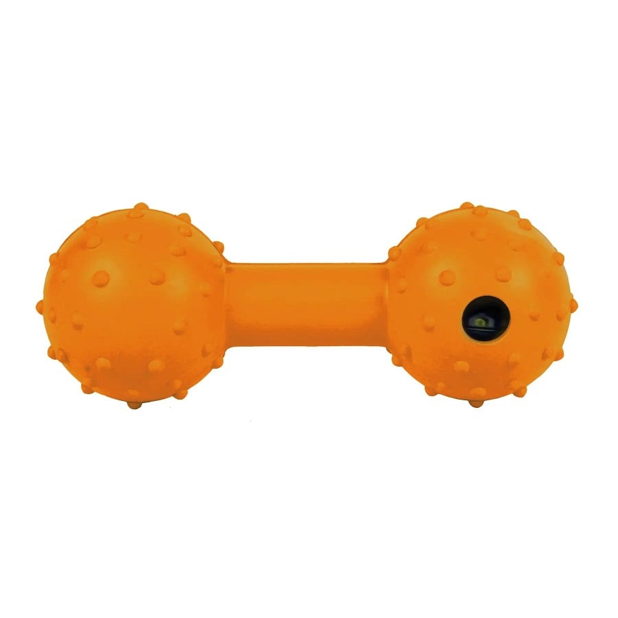 Іграшка для собак Trixie Гантель з дзвіночком, 12,5 см, в асортименті (3335) - фото 1