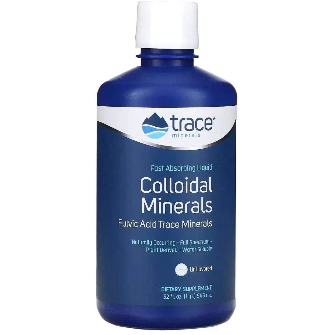 Коллоидные минералы Trace Minerals без вкуса 946 мл - фото 1