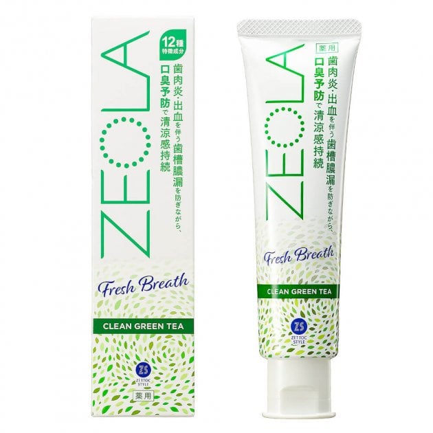 Зубная паста Zeola White Fresh Breath, свежее дыхание, 95 г - фото 1