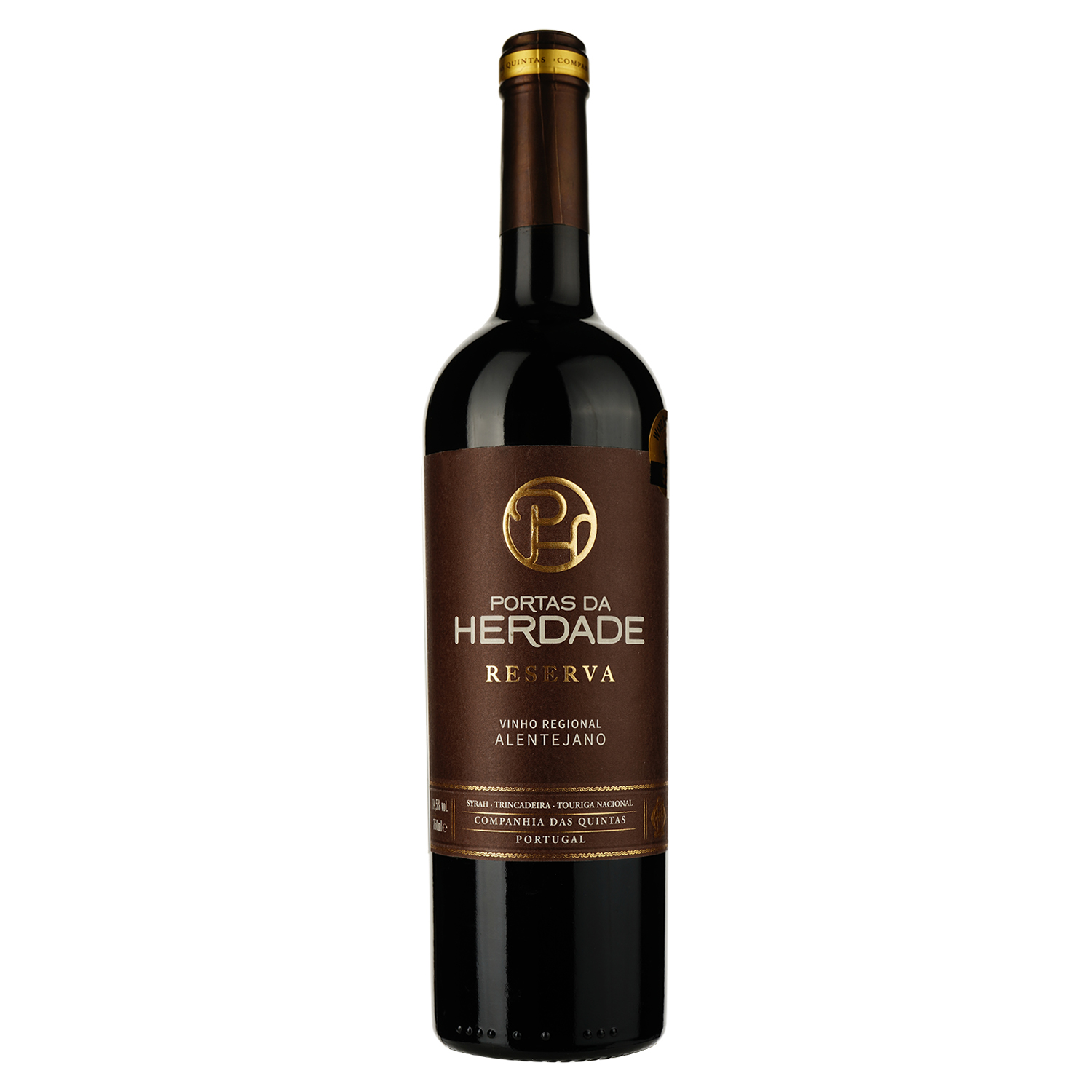 Вино Portas da Herdade Reserva, красное, сухое, 14,5%, 0,75 л - фото 1