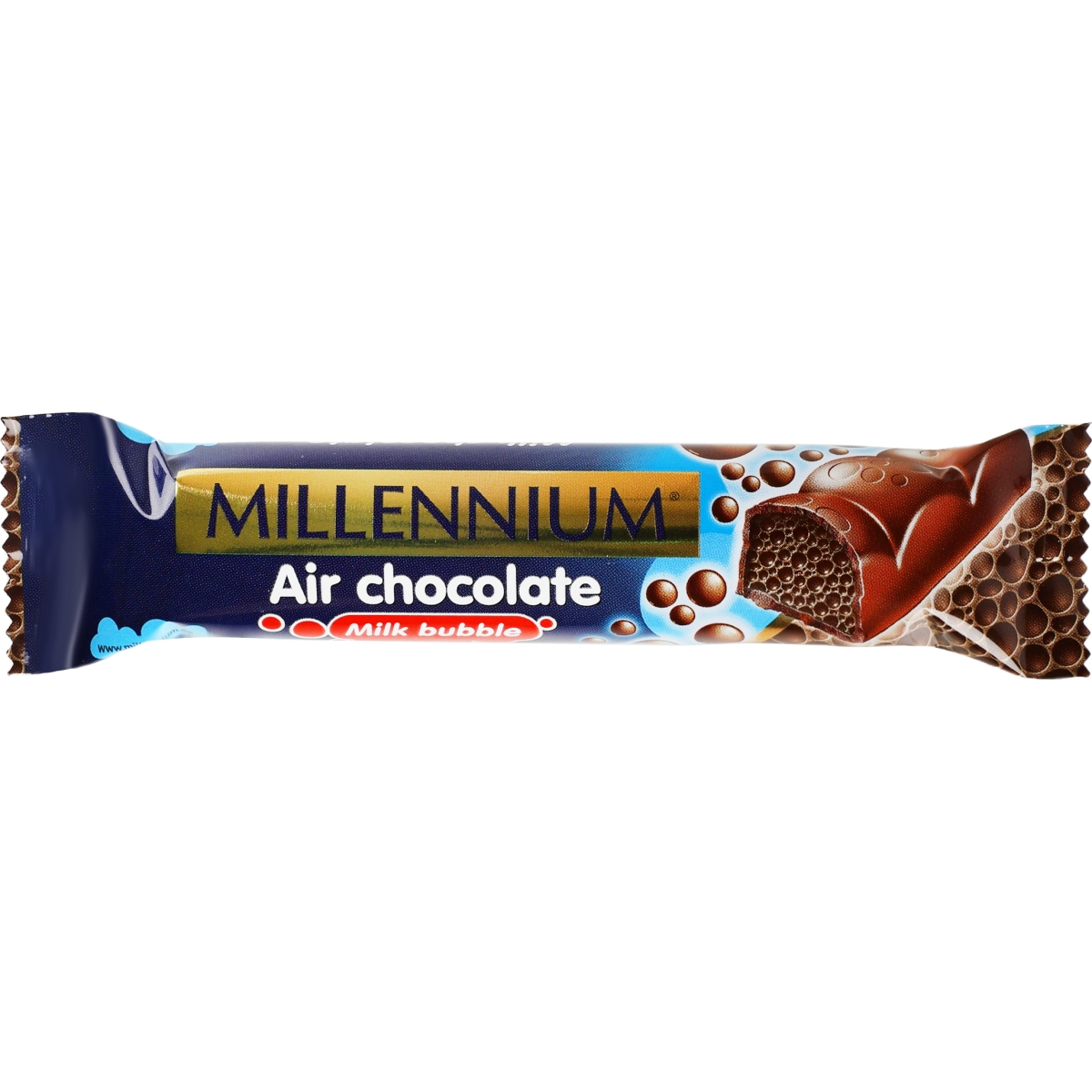 Шоколад молочный пористый Millennium Air Chocolate Milk Bubble 22 г - фото 1