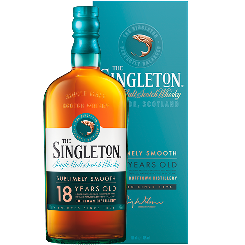 Виски Singleton of Dufftown 18 лет выдержки, 40%, 0,7 л (664953) - фото 1