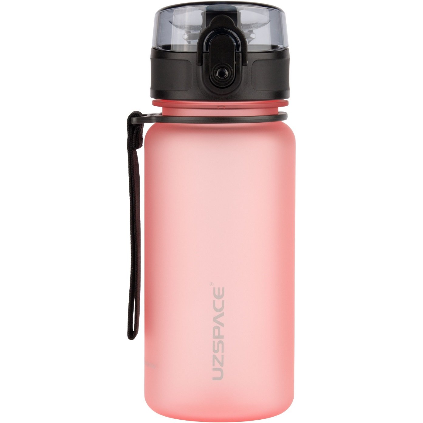 Пляшка для води UZspace Colorful Frosted, 350 мл, коралово-рожевий (3034) - фото 1