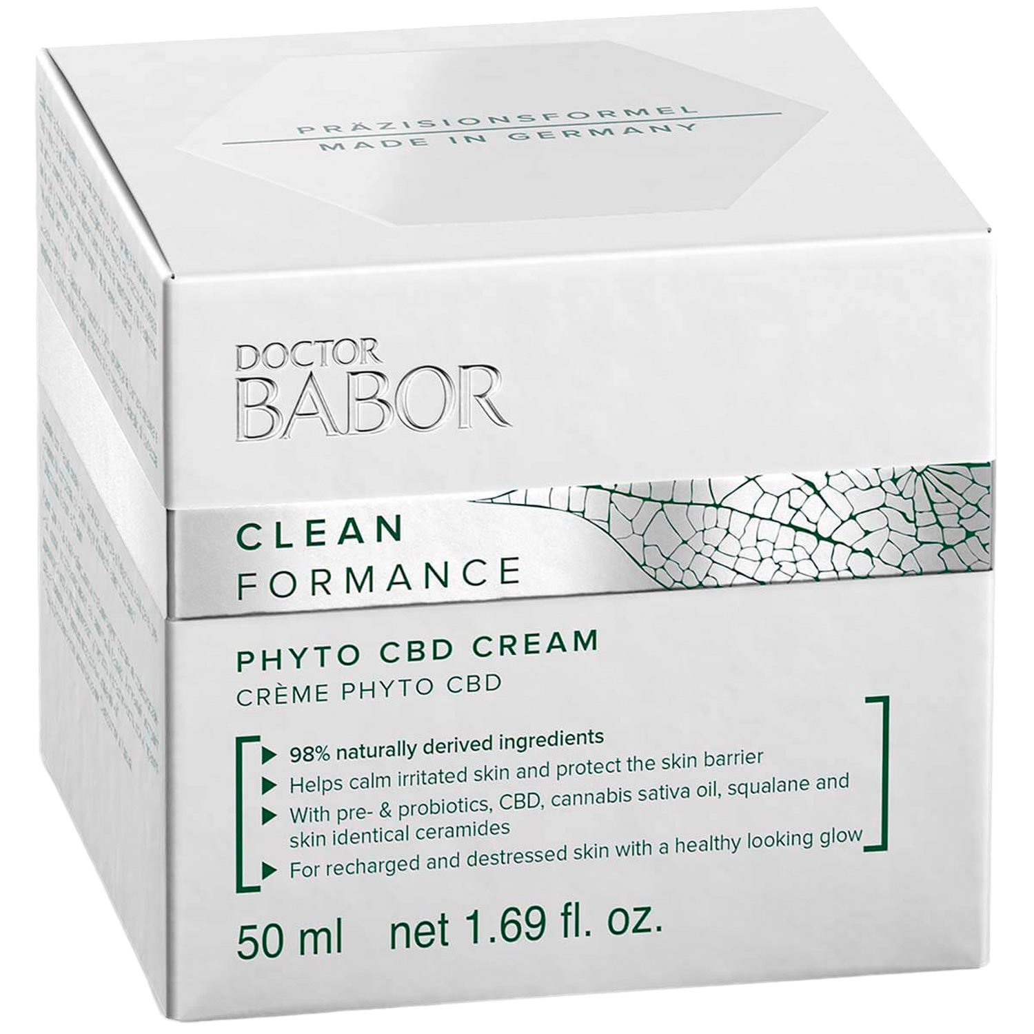 Заспокійливий крем для обличчя Babor Doctor Babor Clean Formance Phyto CBD Cream, 50 мл - фото 2