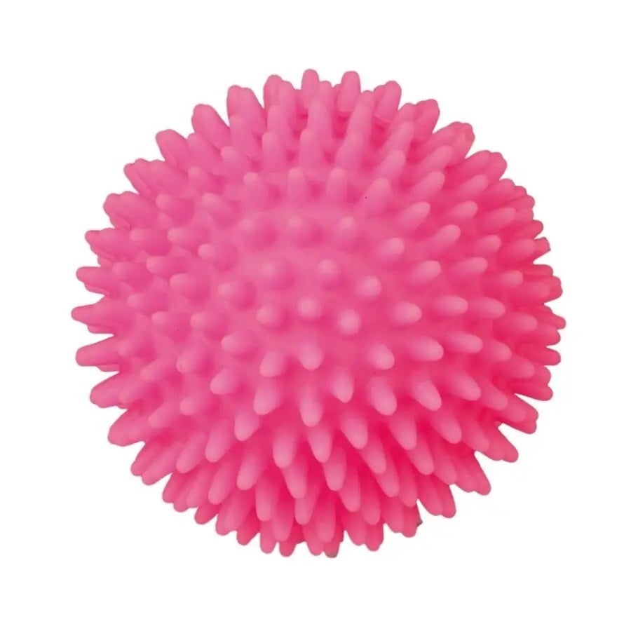 Іграшка для собак Trixie М'яч голчастий з пищалкою, 10 см, в ассортименте (3412) - фото 3