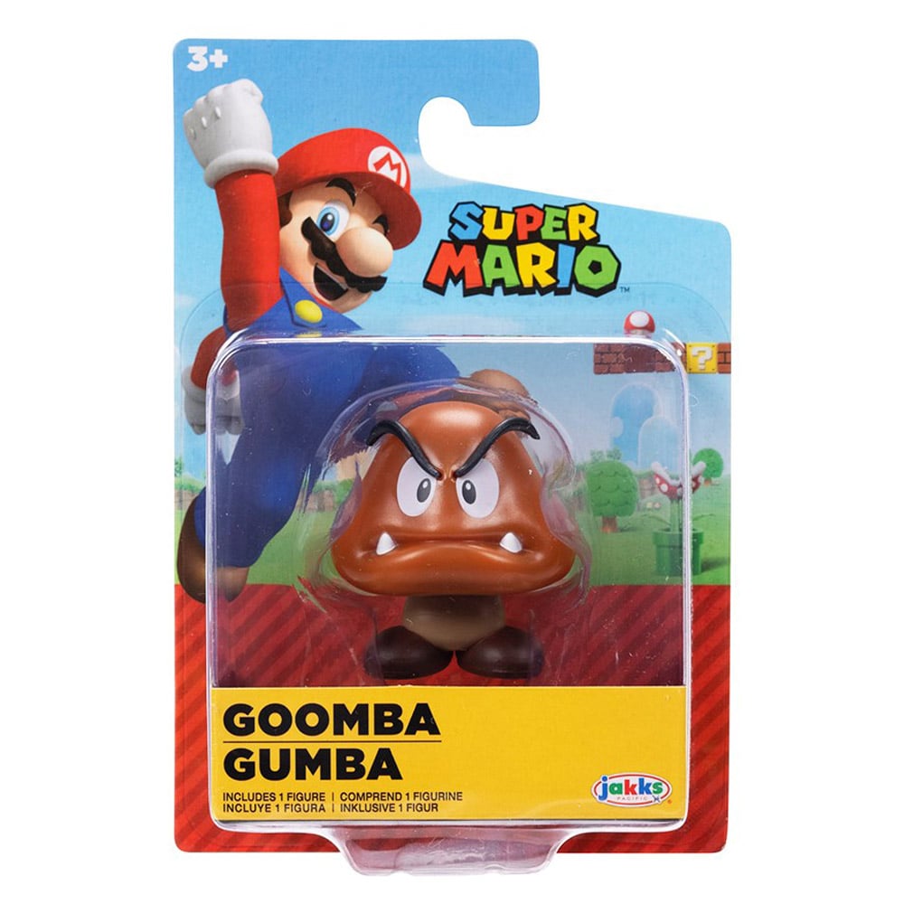 Игровая фигурка Super Mario Гумба, с артикуляцией, 6 см (40537i-GEN) - фото 3