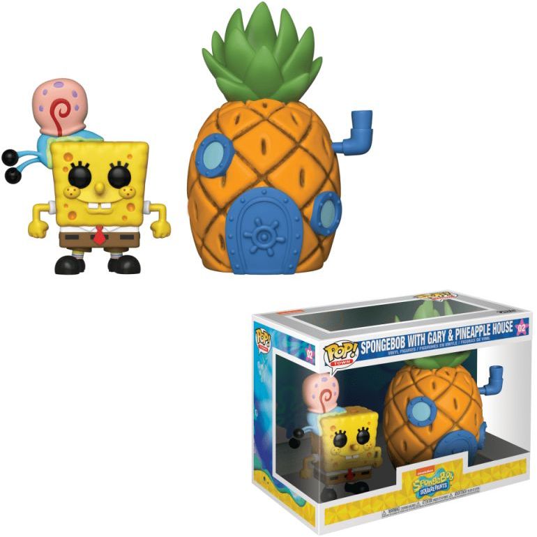 Набор фигурок Funko Pop! Spongebob Губка Боб с домом-ананасом (39547) - фото 2