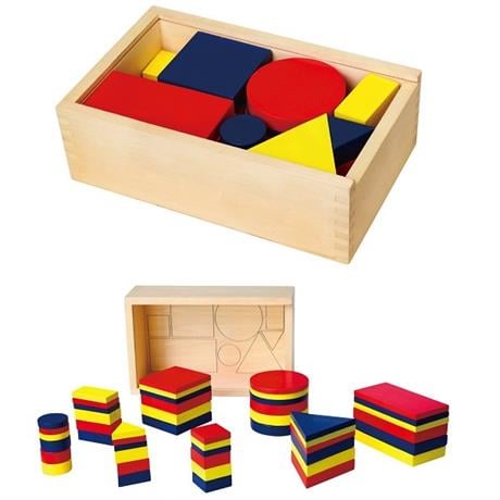 Обучающий набор Viga Toys Логические блоки Дьенеша (56164U) - фото 3