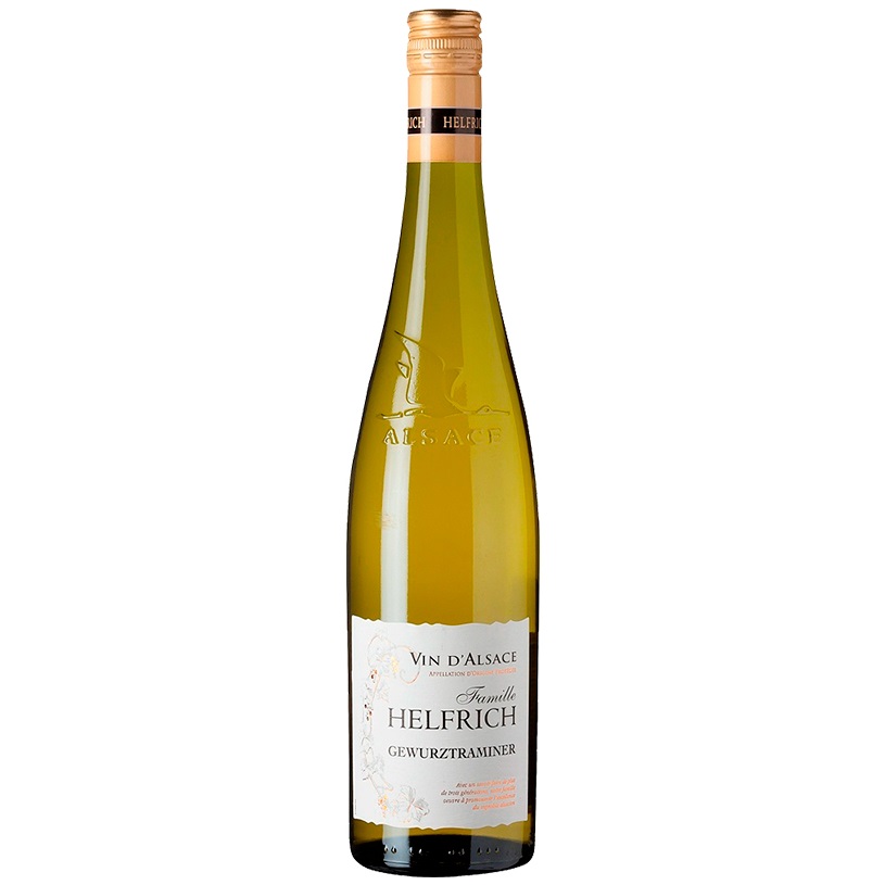 Вино Helfrich Gewurztraminer, белое, сухое, 12,5%, 0,75 л (1313610) - фото 1