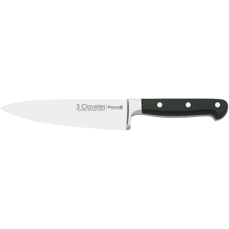 Нож поварской 3 Claveles 150 мм Черный 000266803 - фото 1