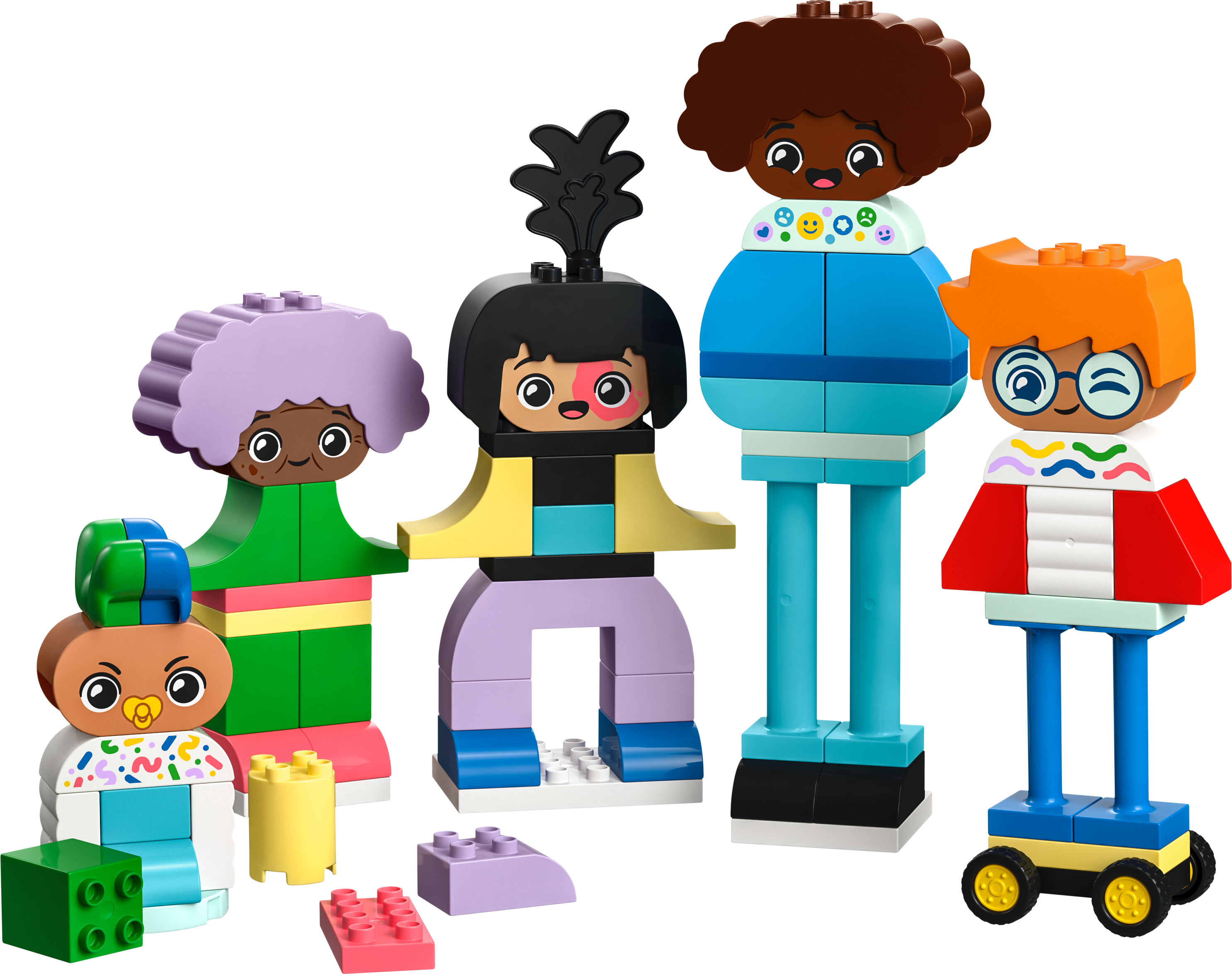 Конструктор LEGO DUPLO Конструктор людей із сильними емоціями 71 деталь (10423) - фото 2