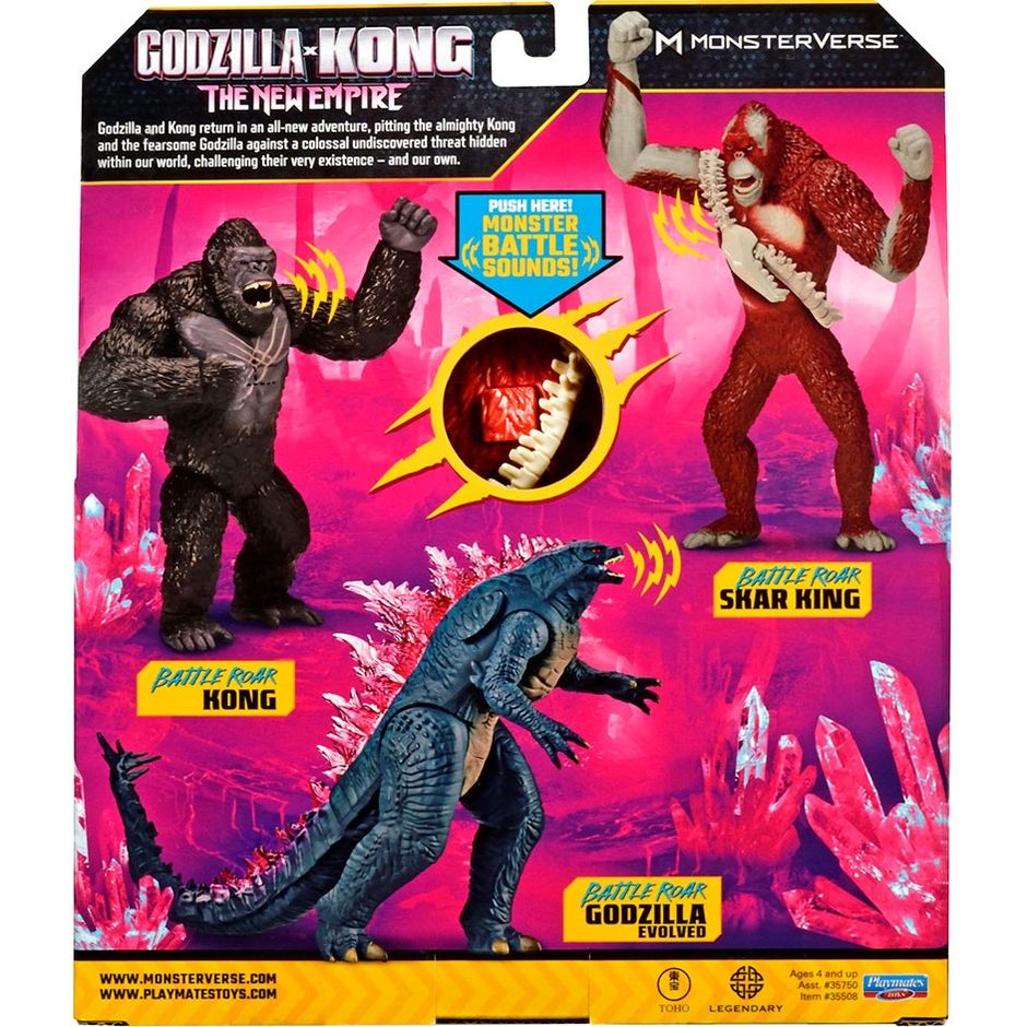 Фігурка Godzilla vs. Kong Скар Кінг готовий до бою 18 см - фото 7