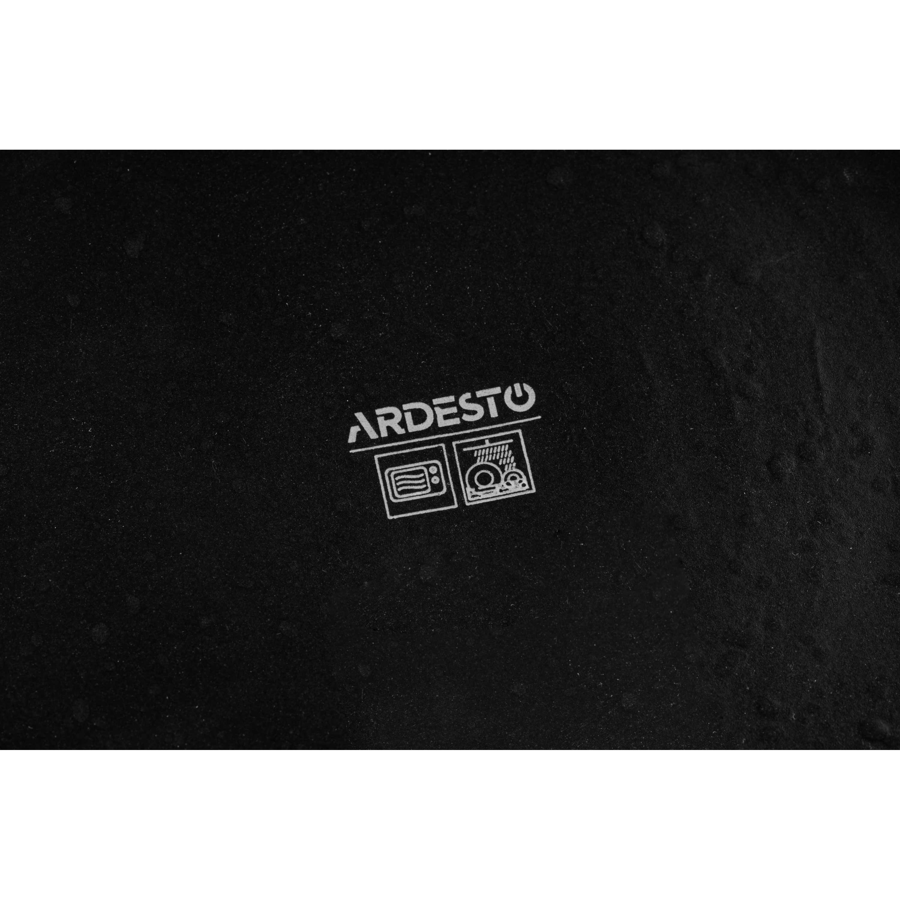 Тарелка суповая Ardesto Trento, 21,5 см, черная (AR2921TB) - фото 4