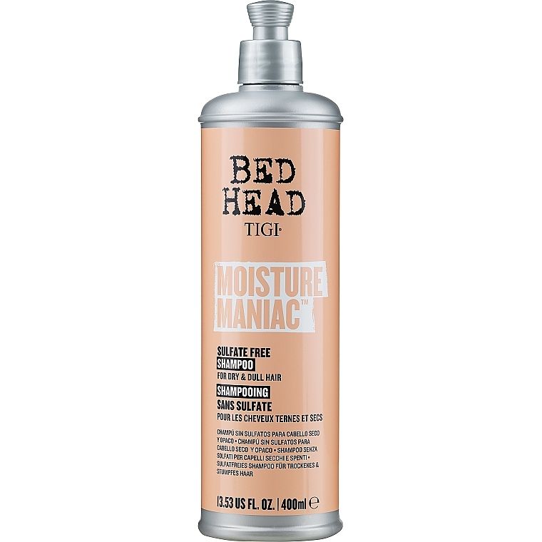 Шампунь Tigi Bed Head Moisture Maniac Shampoo Бессульфатный для сухих волос 400 мл - фото 1