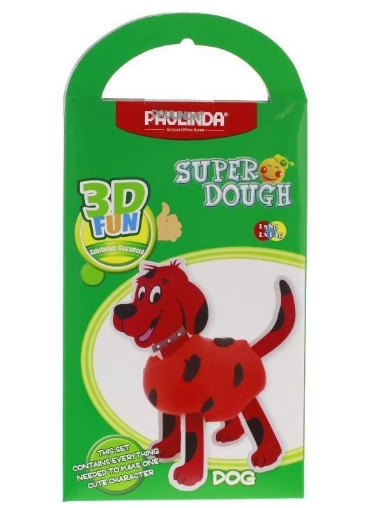 Масса для лепки Paulinda Super Dough 3D FUN Собака (PL-081285) - фото 1