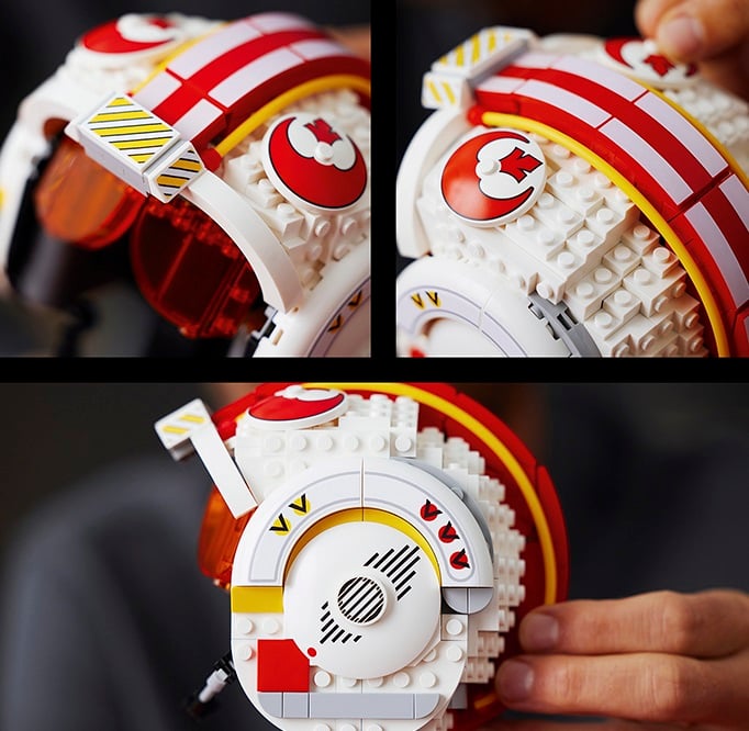 Конструктор LEGO Star Wars Шолом Люка Скайуокера, 675 деталей (75327) - фото 8