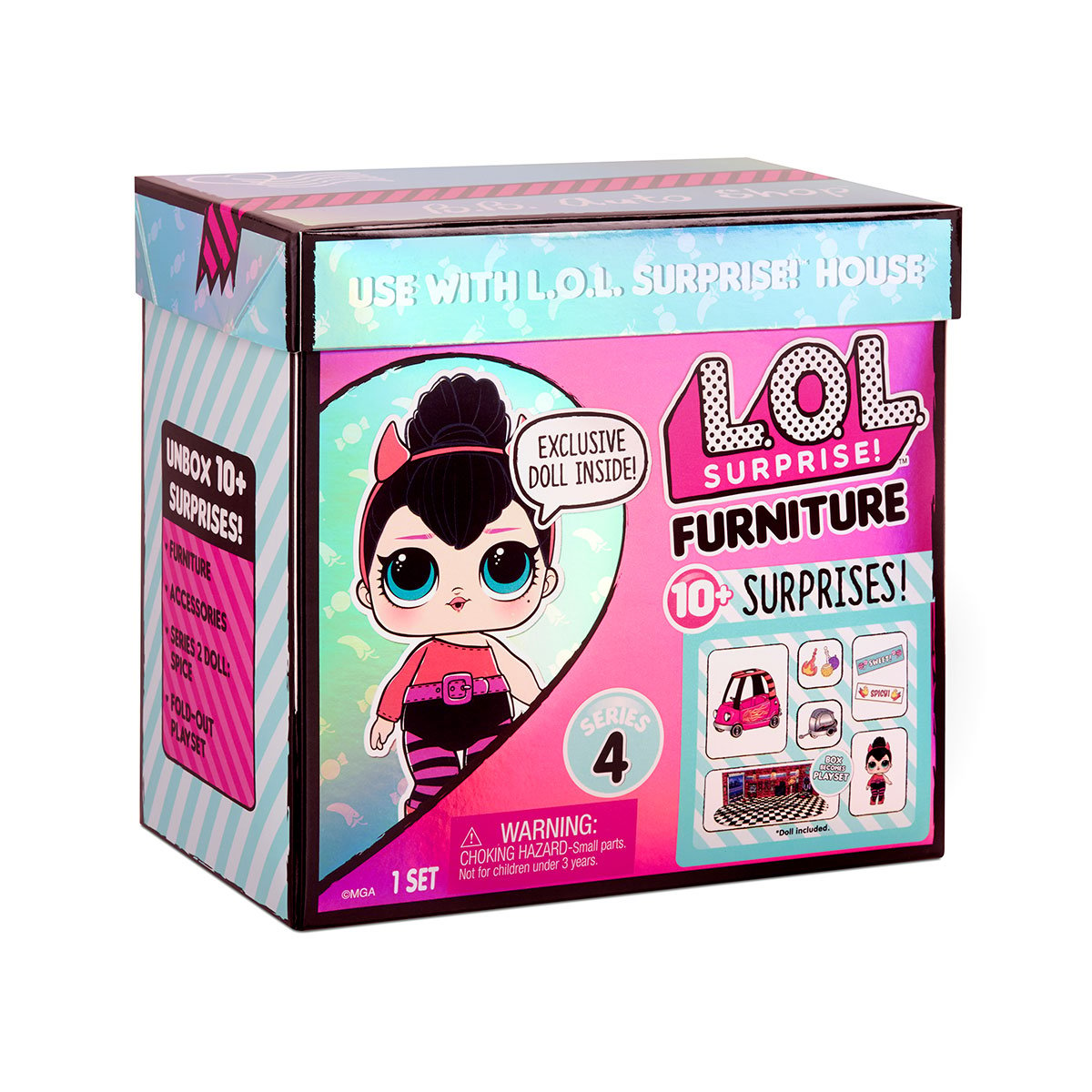 Ігровий набір з лялькою L.O.L. Surprise Furniture Перчинка, з аксесуарами (572619) - фото 6