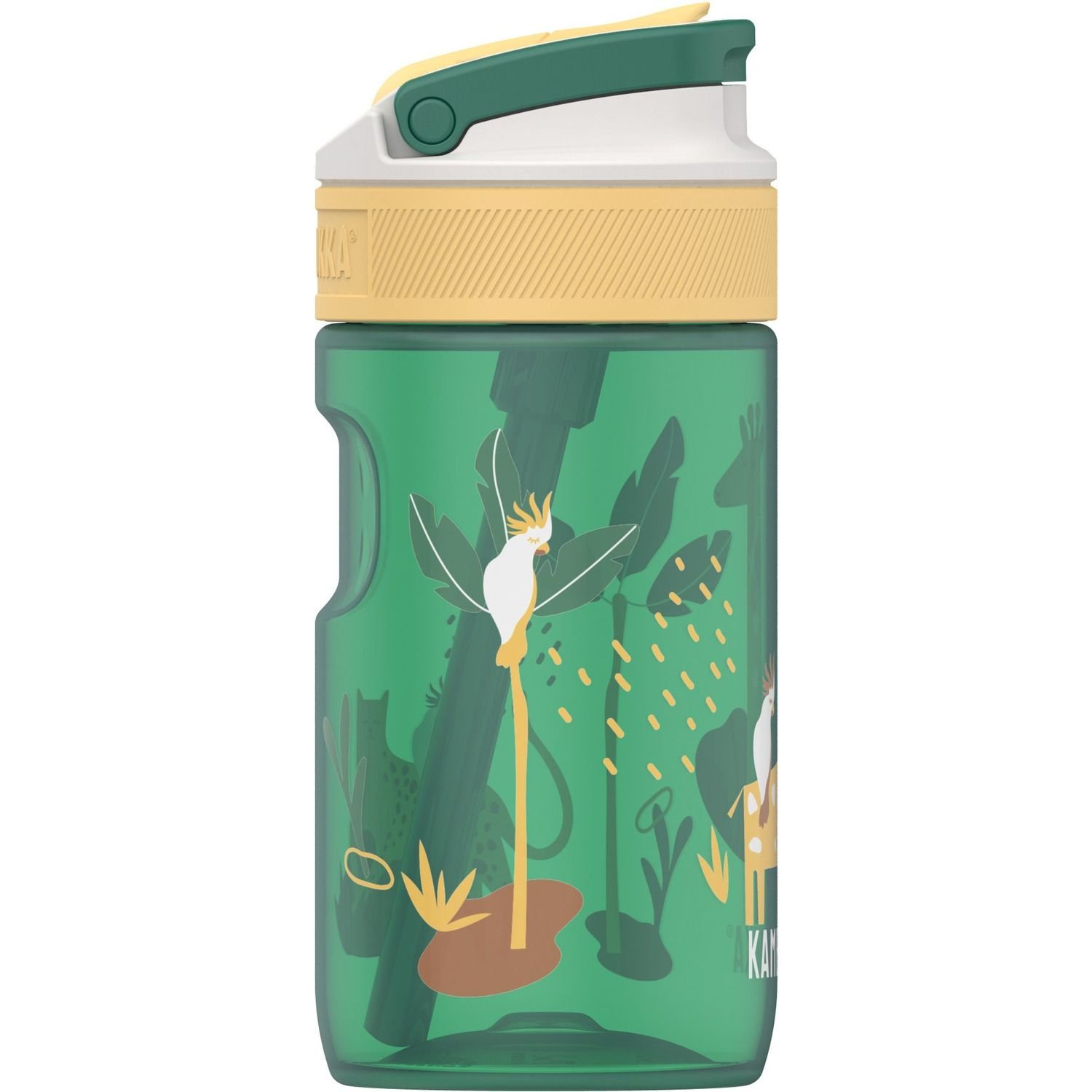 Бутылка для воды детская Kambukka Lagoon Kids Safari Jungle, 400 мл, зеленая (11-04051) - фото 2
