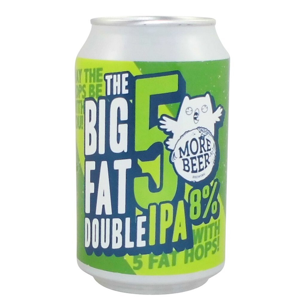 Пиво Uiltje Big fat 5, светлое 8%, ж/б, 0,33 л (799794) - фото 1